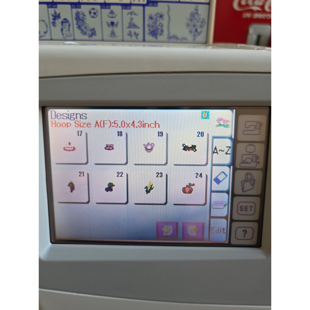 Janome Memory Craft 9700 Computerized Sewing Embroidery Machine With Hoops - Picture 14 of 16